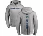 Seattle Seahawks #44 Nate Orchard Ash Backer Pullover Hoodie