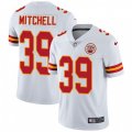 Kansas City Chiefs #39 Terrance Mitchell White Vapor Untouchable Limited Player NFL Jersey