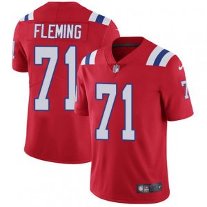 New England Patriots #71 Cameron Fleming Red Alternate Vapor Untouchable Limited Player NFL Jersey