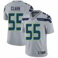 Seattle Seahawks #55 Frank Clark Grey Alternate Vapor Untouchable Limited Player NFL Jersey