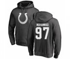 Indianapolis Colts #97 Al-Quadin Muhammad Ash One Color Pullover Hoodie
