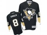 Reebok Pittsburgh Penguins #8 Brian Dumoulin Authentic Black Home NHL Jersey