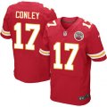 Kansas City Chiefs #17 Chris Conley Red Team Color Vapor Untouchable Elite Player NFL Jersey