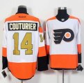 Philadelphia Flyers #14 Sean Couturier White 3rd Stitched NHL Jersey