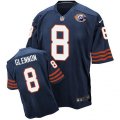 Chicago Bears #8 Mike Glennon Elite Navy Blue Throwback NFL Jersey