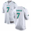 Miami Dolphins #7 Jason Sanders Nike White Vapor Limited Jersey