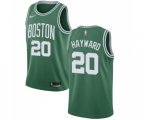 Boston Celtics #20 Gordon Hayward Swingman Green(White No.) Road NBA Jersey - Icon Edition