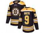 Adidas Boston Bruins #9 Johnny Bucyk Black Home Authentic Stitched NHL Jersey