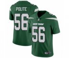 New York Jets #56 Jachai Polite Green Team Color Vapor Untouchable Limited Player Football Jersey