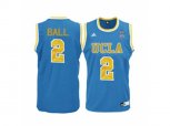 2017 UCLA Bruins Lonzo Ball #2 Pac-12 College Basketball Authentic Jersey - Blue