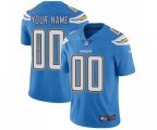 Los Angeles Chargers Customized Electric Blue Alternate Vapor Untouchable Limited Player Football Jersey