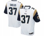 Los Angeles Rams #37 Sam Shields Game White Football Jersey