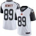 Cincinnati Bengals #89 Ryan Hewitt Limited White Rush Vapor Untouchable NFL Jersey