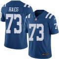Indianapolis Colts #73 Joe Haeg Limited Royal Blue Rush Vapor Untouchable NFL Jersey