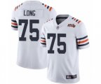 Chicago Bears #75 Kyle Long White 100th Season Limited Football Jersey