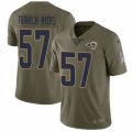 Los Angeles Rams #57 John Franklin-Myers Limited Olive 2017 Salute to Service NFL Jersey