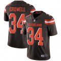 Cleveland Browns #34 Isaiah Crowell Brown Team Color Vapor Untouchable Limited Player NFL Jersey