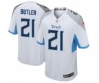 Tennessee Titans #21 Malcolm Butler Game White Football Jersey