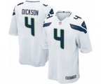 Seattle Seahawks #4 Michael Dickson Game White NFL Jersey