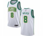 Boston Celtics #8 Kemba Walker Swingman White Basketball Jersey - City Edition