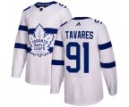 Toronto Maple Leafs #91 John Tavares Authentic White 2018 Stadium Series NHL Jersey