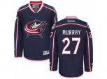 Columbus Blue Jackets #27 Ryan Murray Authentic Navy Blue Home NHL Jersey