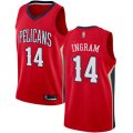 Pelicans #14 Brandon Ingram Red Basketball Swingman Statement Edition Jersey