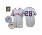 1968 Chicago Cubs #26 Billy Williams Replica Grey Throwback Baseball Jersey