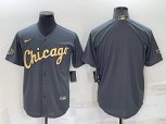 Chicago White Sox Blank Grey 2022 All Star Stitched Cool Base Nike Jersey