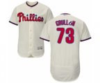 Philadelphia Phillies Deivy Grullon Cream Alternate Flex Base Authentic Collection Baseball Player Jersey