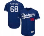 Los Angeles Dodgers #68 Ross Stripling Royal Blue Alternate Flex Base Authentic Collection MLB Jersey