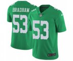 Philadelphia Eagles #53 Nigel Bradham Limited Green Rush Vapor Untouchable Football Jersey