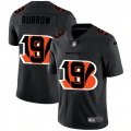 Cincinnati Bengals #9 Joe Burrow Black Nike Black Shadow Edition Limited Jersey