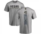 Vegas Golden Knights #41 Pierre-Edouard Bellemare Gray Backer T-Shirt
