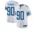 Detroit Lions #90 Trey Flowers White Vapor Untouchable Limited Player Football Jersey