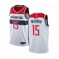 Washington Wizards #15 Moritz Wagner Swingman White Basketball Jersey - Association Edition