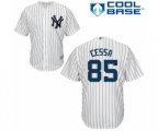 New York Yankees Luis Cessa Replica White Home Baseball Player Jersey