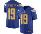 Los Angeles Chargers #19 Lance Alworth Limited Electric Blue Rush Vapor Untouchable Football Jersey