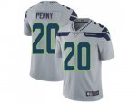 Seattle Seahawks #20 Rashaad Penny Grey Alternate Stitched NFL Vapor Untouchable Limited Jersey