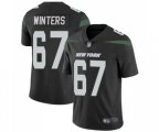 New York Jets #67 Brian Winters Black Alternate Vapor Untouchable Limited Player Football Jersey