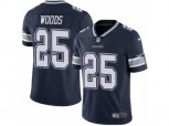 Dallas Cowboys #25 Xavier Woods Vapor Untouchable Limited Navy Blue Team Color NFL Jersey