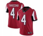 Atlanta Falcons #4 Giorgio Tavecchio Red Team Color Vapor Untouchable Limited Player Football Jersey