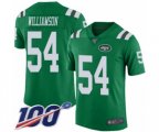New York Jets #54 Avery Williamson Limited Green Rush Vapor Untouchable 100th Season Football Jersey