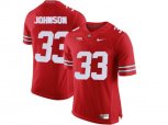 2016 Ohio State Buckeyes Pete Johnson #33 College Football Limited Jersey - Scarlet