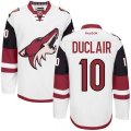 Arizona Coyotes #10 Anthony Duclair Authentic White Away NHL Jersey