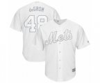 New York Mets #48 Jacob deGrom deGrom Authentic White 2019 Players Weekend Baseball Jersey