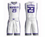 Sacramento Kings #23 Ben McLemore Swingman White Basketball Suit Jersey - Association Edition