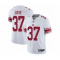 New York Giants #37 Julian Love White Vapor Untouchable Limited Player Football Jersey