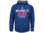 Chicago Cubs Royal 2016 Postseason Authentic Collection Came To Reign Streak Pullover Hoodie