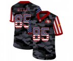 San Francisco 49ers #85 George Kittle 2020 USA Camo Salute to Service Limited Jersey
